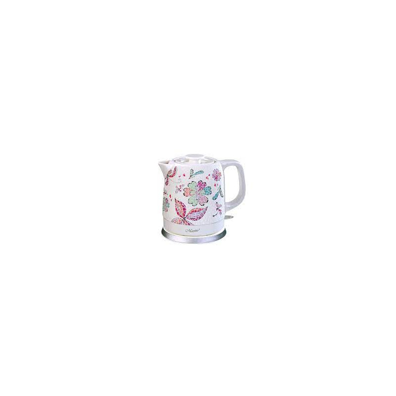 bollitore elettrico maestro in ceramica 1.5l/1200 w/bianco [mr-068