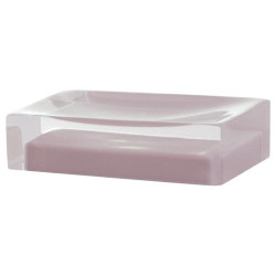 porta sapone appoggio gedy arcobaleno rosa [ra11/10]