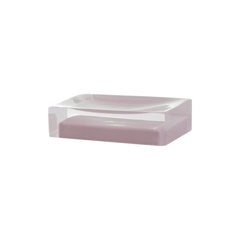 porta sapone appoggio gedy arcobaleno rosa [ra11/10]