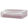 porta sapone appoggio gedy arcobaleno rosa [ra11/10]