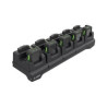caricabatteria di ricambio zebra ws50 5 slot convergate nero [crd-ws5x-5secv-01]