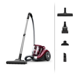 aspirapolvere rowenta compact power xxl senza sacchetto 2.5l rosso