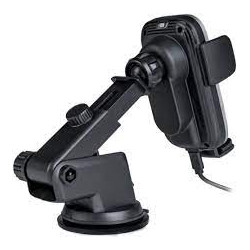 caricabatterie wireless verbatim rapido pro qi con supporto telefono