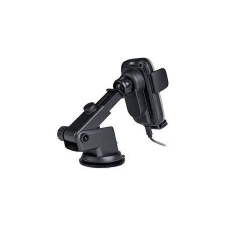 caricabatterie wireless verbatim rapido pro qi con supporto telefono
