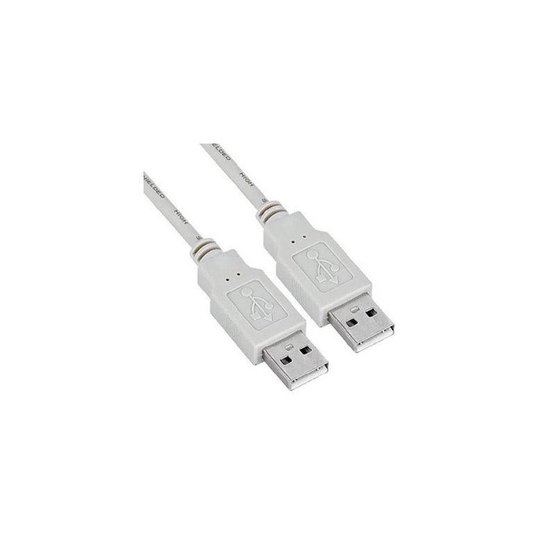 Cavo usb nilox usb 2.0 a/a m/m mt. 5 grigio chiaro [nx090301131]