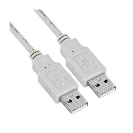 Cavo usb nilox usb 2.0 a/a m/m mt. 5 grigio chiaro [nx090301131]