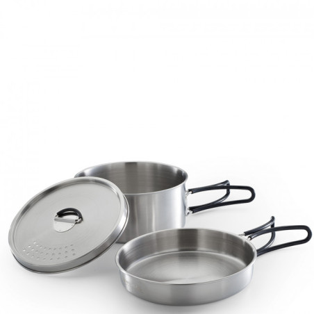 kit da campeggio campingaz trekking cook kit 2197185 set di pentola