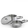 kit da campeggio campingaz trekking cook kit 2197185 set di pentola