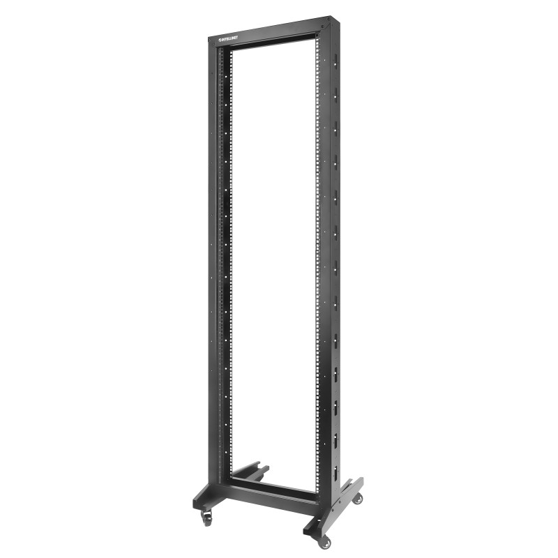 open frame intellinet rack 19'' 42u 2 montanti nero