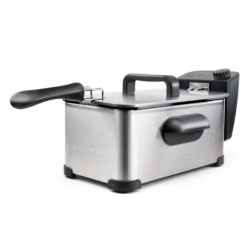friggitrice ad olio taurus 2000w 3l acciaio inossidabile/nero [973967000]