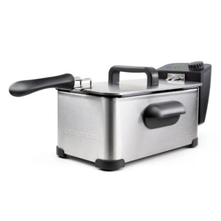 friggitrice ad olio taurus 2000w 3l acciaio inossidabile/nero [973967000]