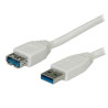 Cavo usb nilox 3.0 a-b m/f 0.8 mt [ros3011]