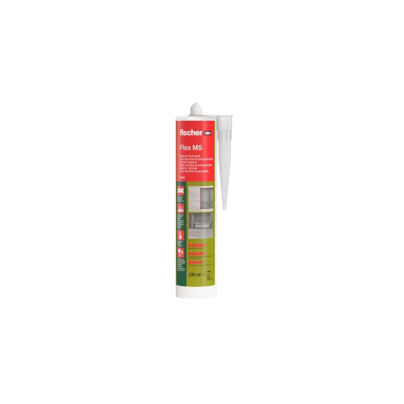 mastice fischer flex ms 290ml bianco [558830]