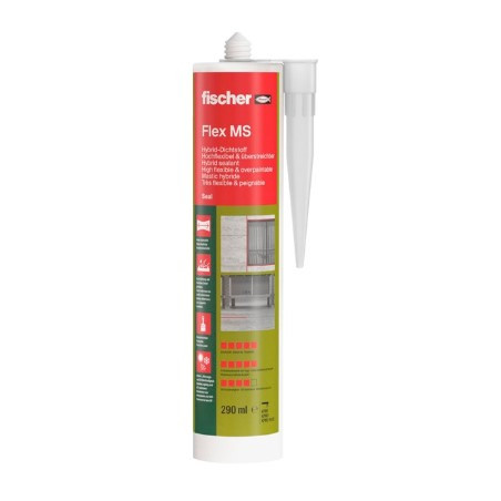 mastice fischer flex ms 290ml bianco [558830]