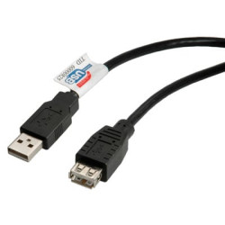 Cavo usb nilox usb2.0 a-amas/fem0 8mt [cro11028947]