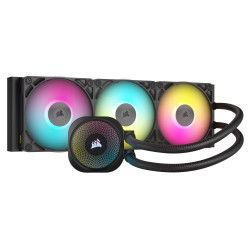 dissipatore cpu a liquido corsair icue link titan rx rgb 360mm nero
