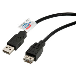 Cavo usb nilox usb2.0 a-amas/fem1 8mt [cro11028948]