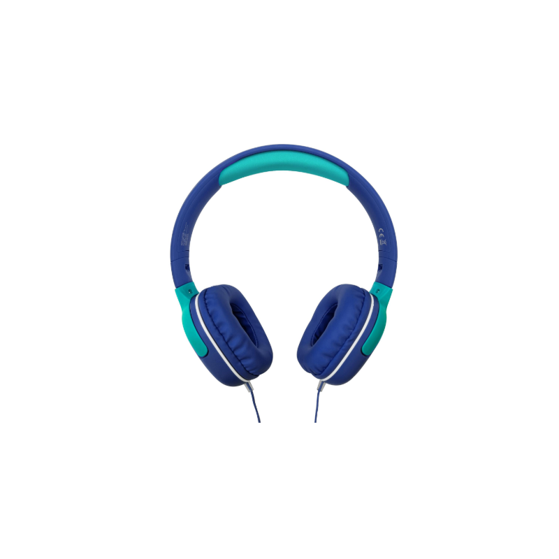 cuffie celly 2 volume max 85db spina 3.5mm blu [kidsbeat2bl]