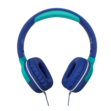 cuffie celly 2 volume max 85db spina 3.5mm blu [kidsbeat2bl]