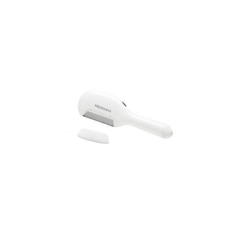 pettine elettrico anti-pidocchi medisana lc 860 bianco/grigio