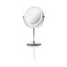 specchio cosmetico a led medisana cm 844 2in1 1000mah argento [88553]