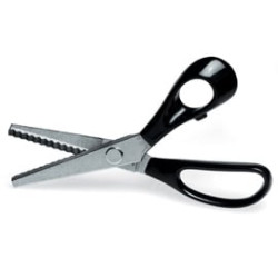 Forbici lebez tagliacampioni zig-zag in ghisa 19 cm art.4340