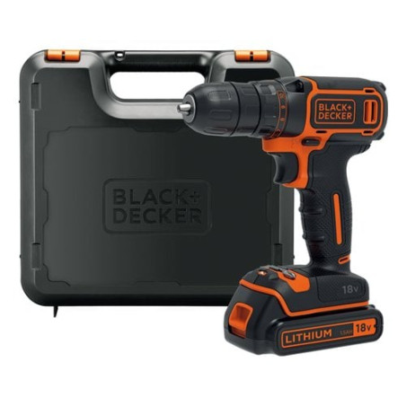 trapano black&decker bdcdc18k avvitatore a batteria 18v 650 rpm