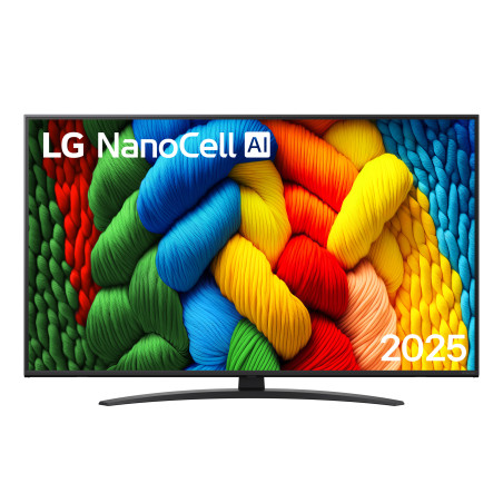 tv led 50" lg 50nano81a6a 4k uhd 3840x2160p smart tv classe