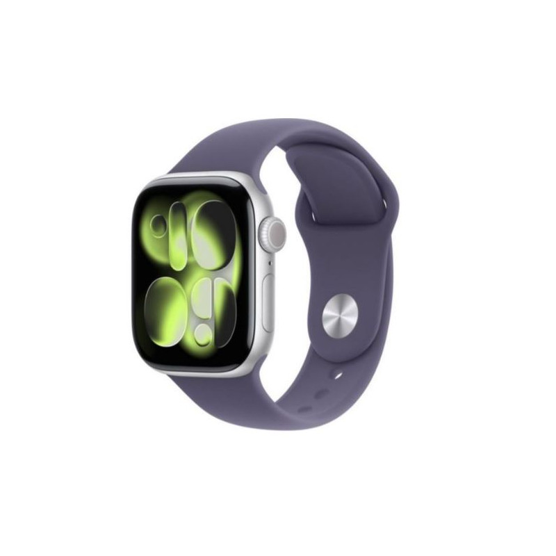 smartwatch apple watch11 gps 42mm argento/viola nebbia [atappzab11meu74]