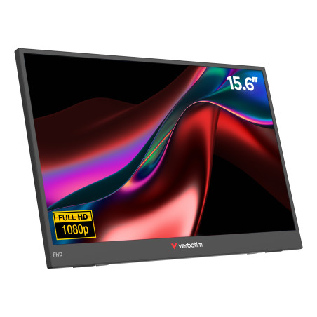 monitor portatile led 15.6'' verbatim light full hd 1920x1080p/10ms/classe