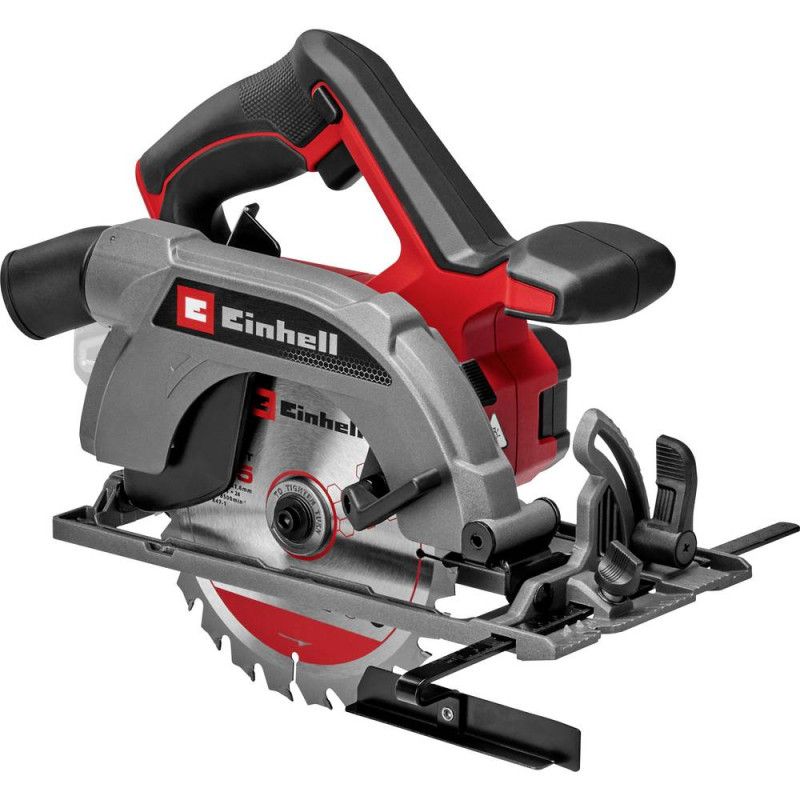 sega circolare einhell te-cs 18/165-2 li a batteria rosso/nero