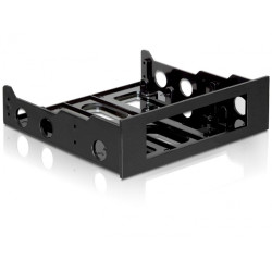 adattatore hard disk 3,5-5,25 delock nero [18136]