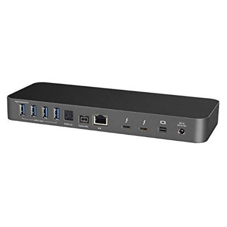 docking station owc dock thunderbolt 3 a 14 porte grigio siderale