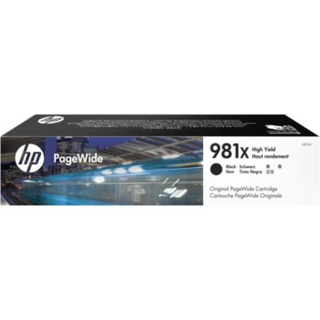 Cartuccia hp 981x alta resa nero originale pagewide enterprise color