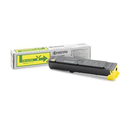 Toner kyocera tk 5195y giallo originale per taskalfa 306ci [1t02r4anl0]