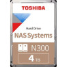 hard disk 3.5" 4tb toshiba n300 7200rpm 512mb serial ata [hdwg740ezstc]