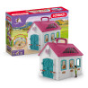 giocattolo schleich horse club stalla trasportabile 48x14x32cm multicolore