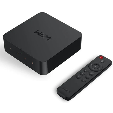 ricevitore wiim pro plus airplay 2 bluetooth/wi-fi/ethernet nero