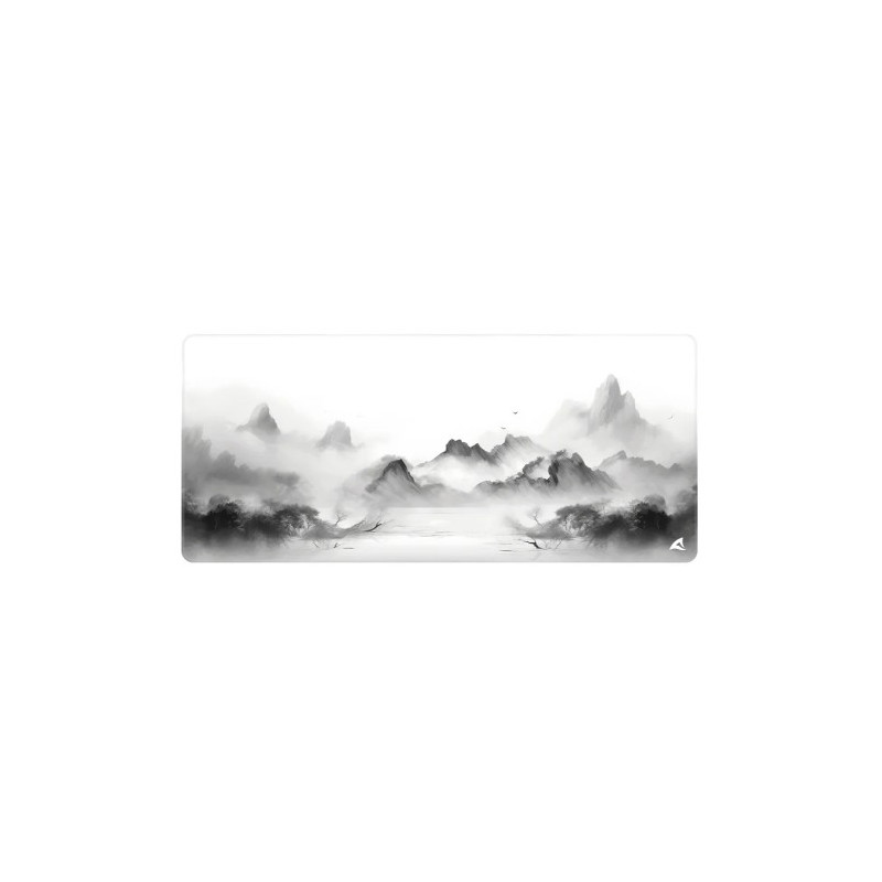 mousepad sharkoon skiller sgp35 d5 da gioco xxl 900x400mm bianco/grigio