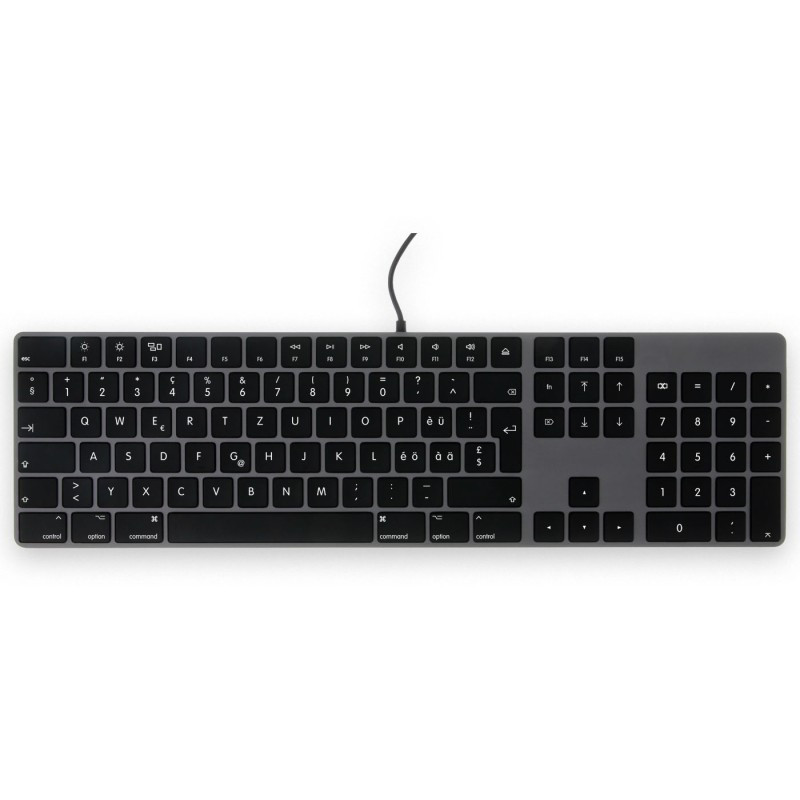 tastiera lmp kb-1843 numerica usb-c grigio siderale [29058]