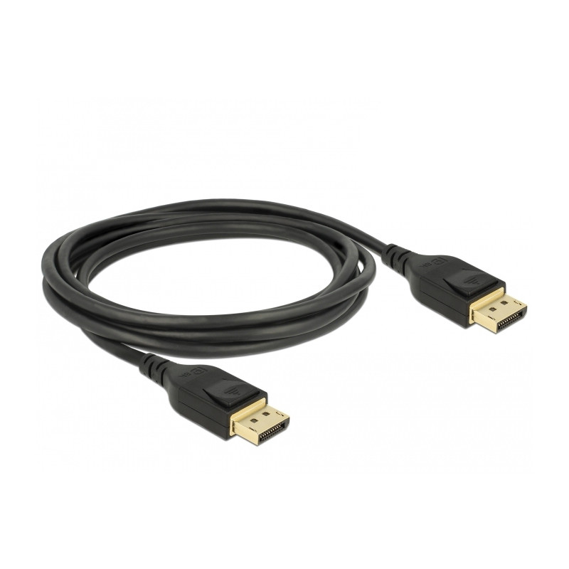 cavo displayport delock 8k 60hz nero 2m [85660]