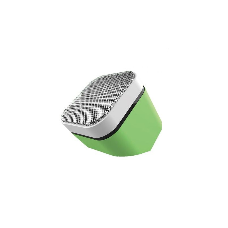 altoparlante pantone speaker fluo bluetooth verde [pt-bs003g]