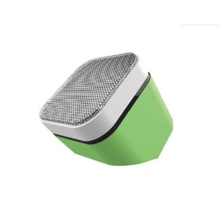 altoparlante pantone speaker fluo bluetooth verde [pt-bs003g]
