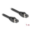 cavo di rete delock 80233 rj45 cat.8.1 s/ftp 1m fino a 40gbps nero