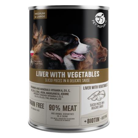 alimento umido petrepublic per cani adulti taglia media e grande