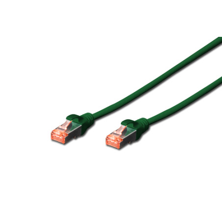 patchkabel digitus rj45 s/ftp cat6 5.00m gr?n hebelschutz [dk-1644-050/g]