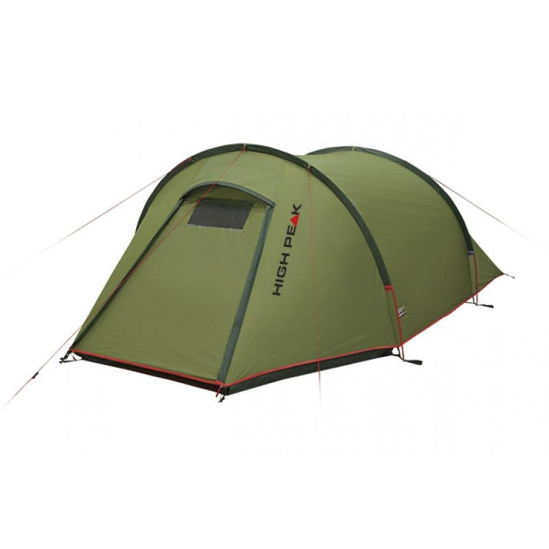 tenda high peak kite 3 persone rosso/verde [10189]
