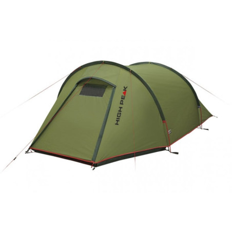 tenda high peak kite 3 persone rosso/verde [10189]