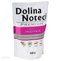 mangime per cani dolina noteci premium tacchino 500g