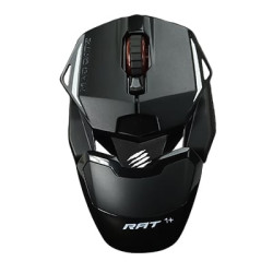 mouse gaming mad catz r.a.t. 1+ nero [mr01mcinbl000-0]